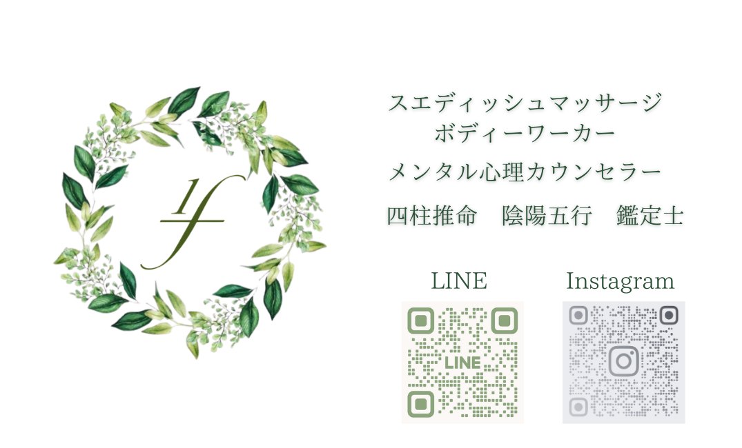 エフブンノイチ様 名刺デザイン（表）